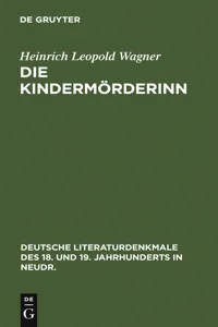 Die Kindermörderinn_cover