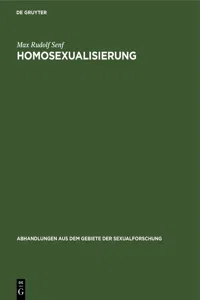 Homosexualisierung_cover