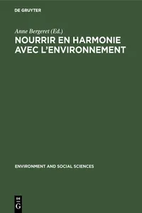 Nourrir en harmonie avec l'environnement_cover