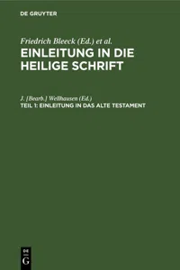 Einleitung in das Alte Testament_cover