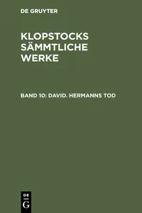 David. Hermanns Tod_cover