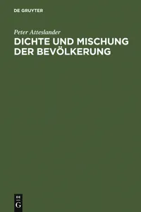 Dichte und Mischung der Bevölkerung_cover