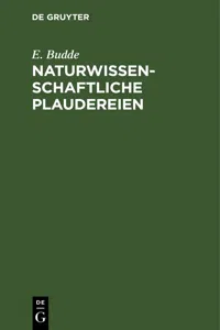 Naturwissenschaftliche Plaudereien_cover