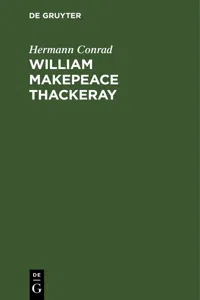 William Makepeace Thackeray_cover