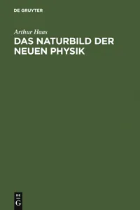 Das Naturbild der neuen Physik_cover