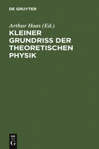 Kleiner Grundriss der theoretischen Physik_cover