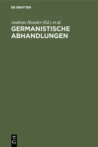 Germanistische Abhandlungen_cover