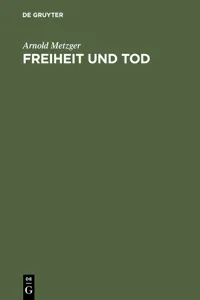 Freiheit und Tod_cover