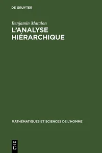 L'analyse hiérarchique_cover