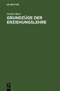 Grundzüge der Erziehungslehre_cover