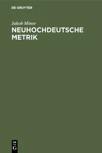 Neuhochdeutsche Metrik_cover