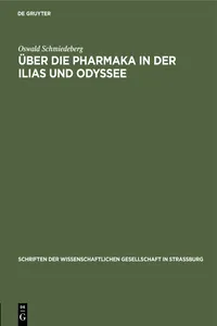 Über die Pharmaka in der Ilias und Odyssee_cover