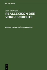 Ebenalphöhle - Franken_cover