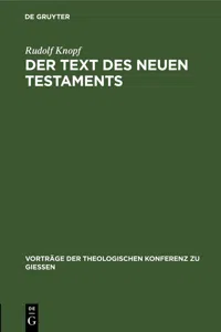 Der Text des Neuen Testaments_cover