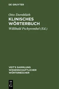 Klinisches Wörterbuch_cover