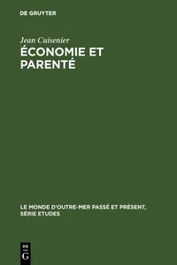 Économie et parenté_cover