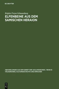 Elfenbeine aus dem samischen Heraion_cover