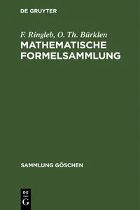 Mathematische Formelsammlung_cover