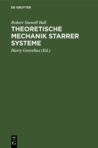 Theoretische Mechanik starrer Systeme_cover