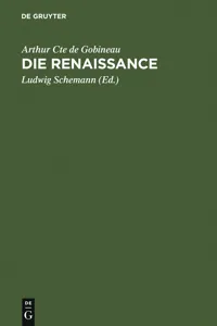 Die Renaissance_cover