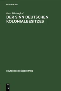 Der Sinn deutschen Kolonialbesitzes_cover