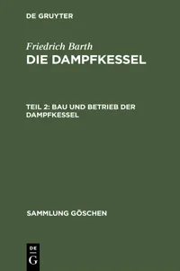 Bau und Betrieb der Dampfkessel_cover