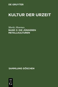 Die jüngeren Metallkulturen_cover