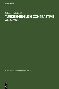 Turkish-English contrastive analysis_cover