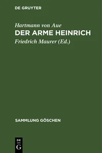 Der arme Heinrich_cover