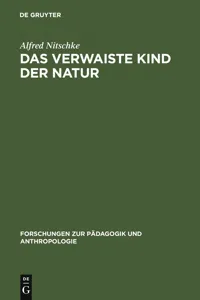 Das verwaiste Kind der Natur_cover