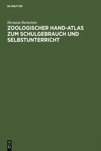 Zoologischer Hand-Atlas zum Schulgebrauch und Selbstunterricht_cover