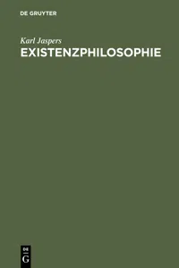 Existenzphilosophie_cover