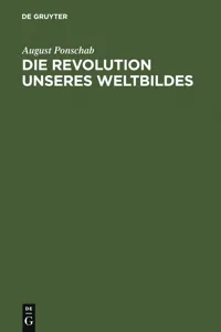 Die Revolution unseres Weltbildes_cover