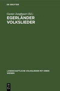 Egerländer Volkslieder_cover