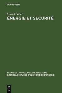 Énergie et sécurité_cover