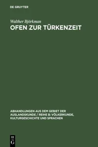 Ofen zur Türkenzeit_cover