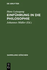 Einführung in die Philosophie_cover