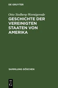 Geschichte der Vereinigten Staaten von Amerika_cover