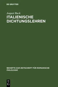 Italienische Dichtungslehren_cover