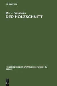 Der Holzschnitt_cover