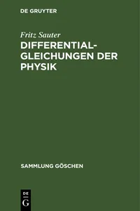 Differentialgleichungen der Physik_cover