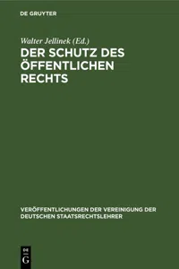 Der Schutz des öffentlichen Rechts_cover