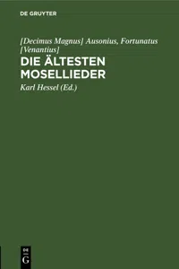 Die ältesten Mosellieder_cover