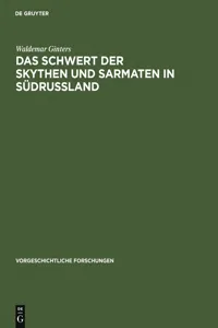 Das Schwert der Skythen und Sarmaten in Südrussland_cover