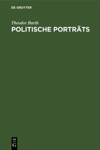 Politische Porträts_cover