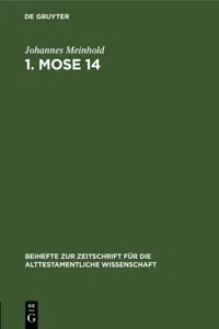 1. Mose 14_cover