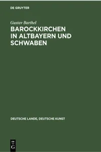 Barockkirchen in Altbayern und Schwaben_cover