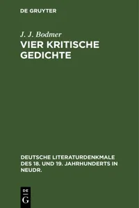 Vier kritische Gedichte_cover