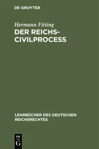 Der Reichs-Civilproceß_cover