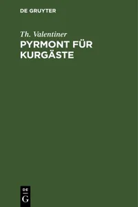 Pyrmont für Kurgäste_cover